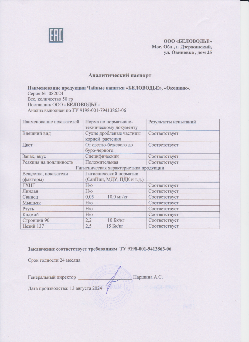 Паспорт №082024